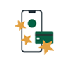 Paga con tu App o Starbucks Card y obtén Stars